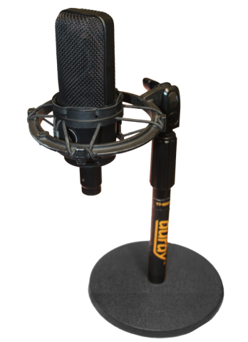 Audio-Technica AT4033a Mic with stand | Georgetown University Library